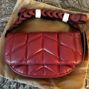 Patricia Nash Vernita Quilted  Crossbody Bag in Vintage Rose